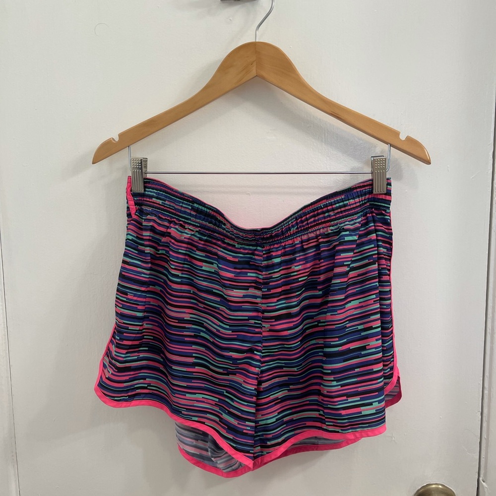 Victoria’s Secret running shorts, L, mesh built in, lightweight, VSX Sport